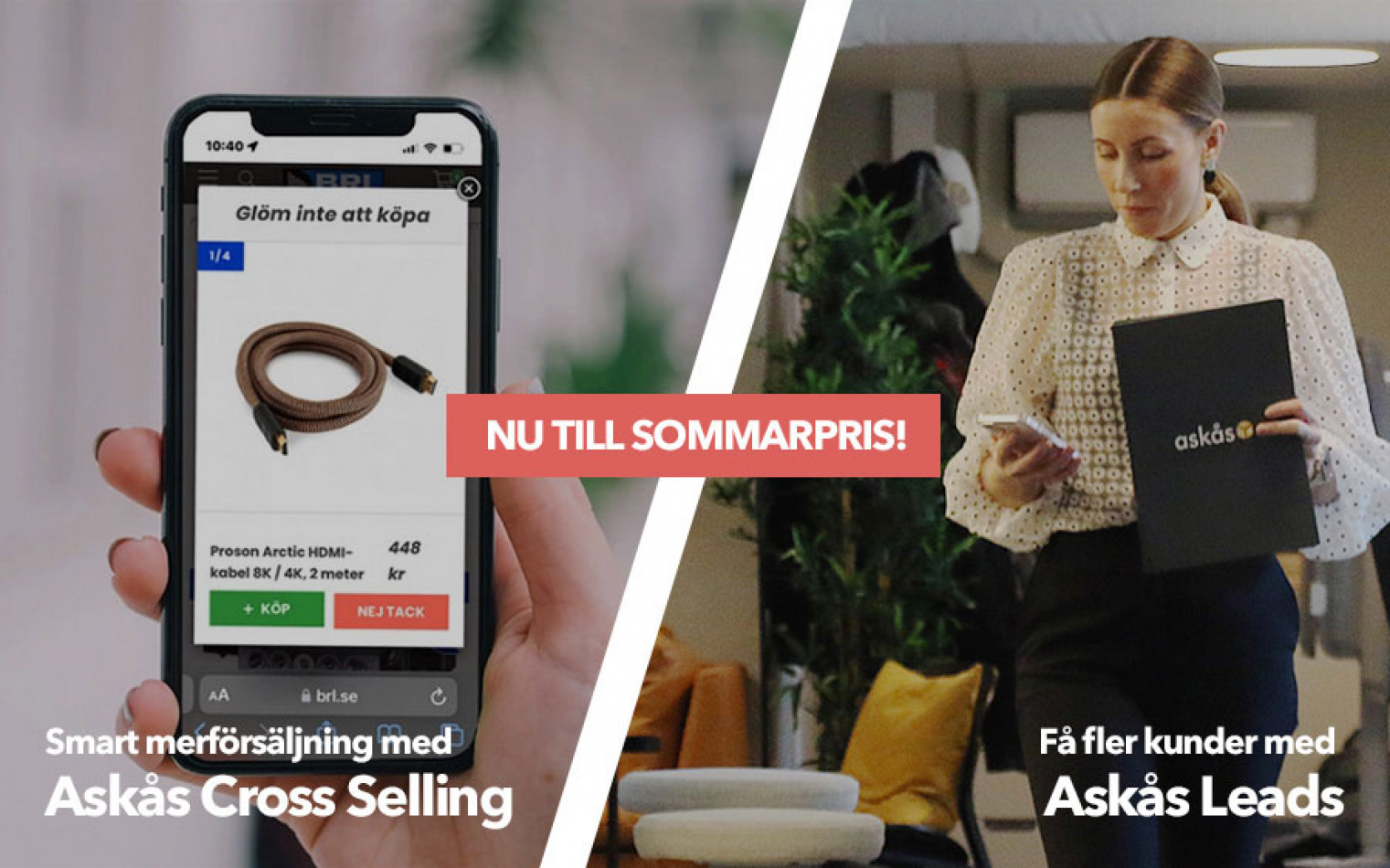 Förmånlig Sommarkampanj <br /> på Askås Leads och Askås Cross Selling