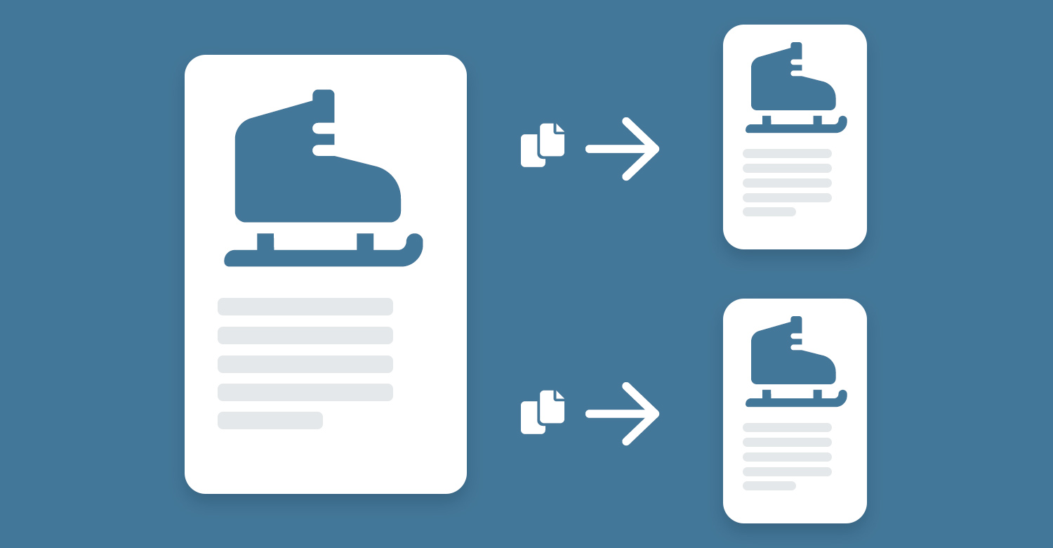 Copy product information in the group Features at Askås I&R AB (askas_0039)