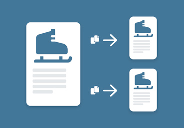 Copy product information