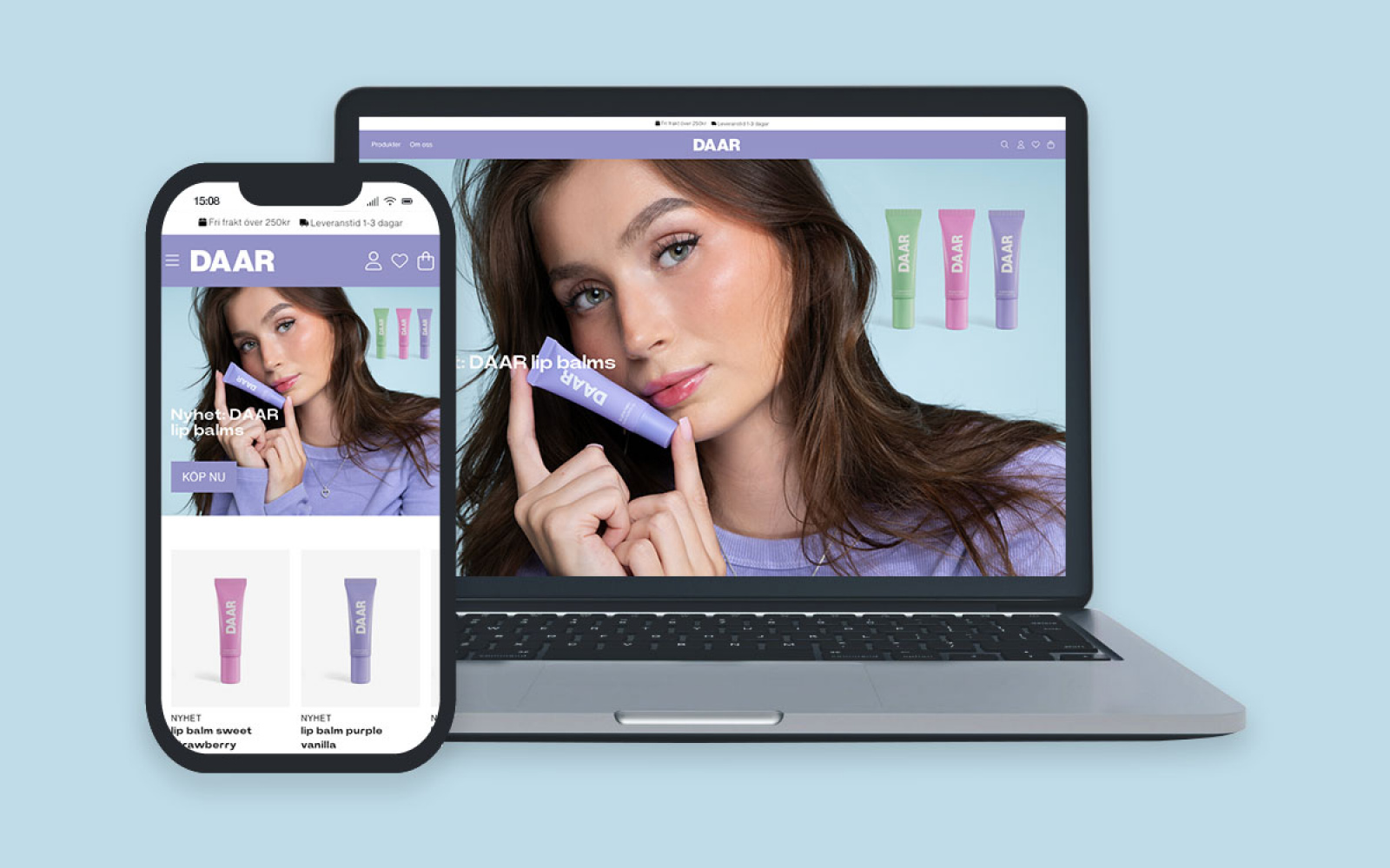 DAAR Cosmetics in the group Merchants at Askås I&R AB (askas_daar)