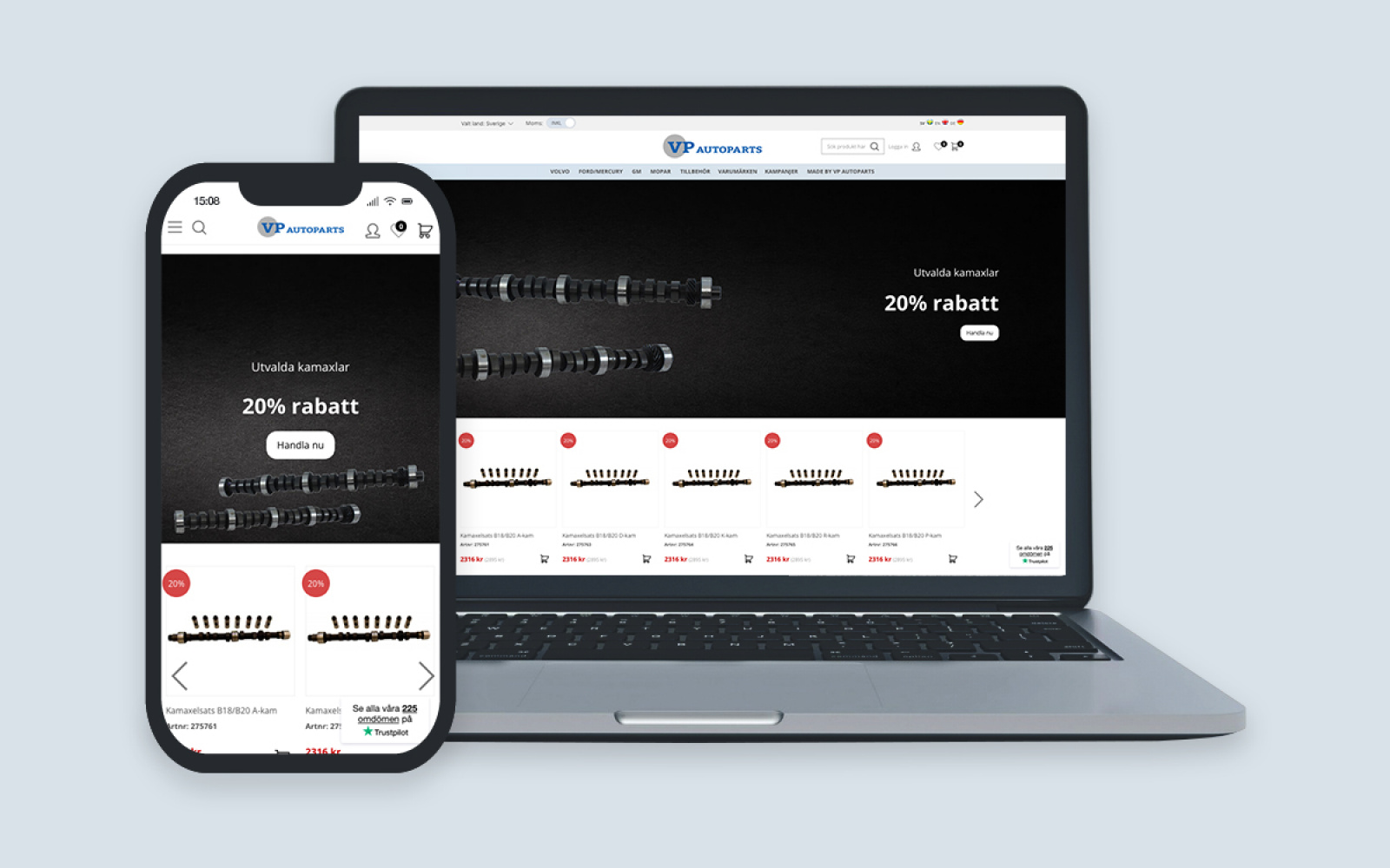 VP Autoparts in the group Merchants at Askås I&R AB (ref_vpautoparts)